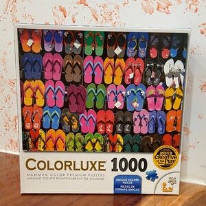 ColorLuxe - Flip Flops! - 1000 Piece Puzzle